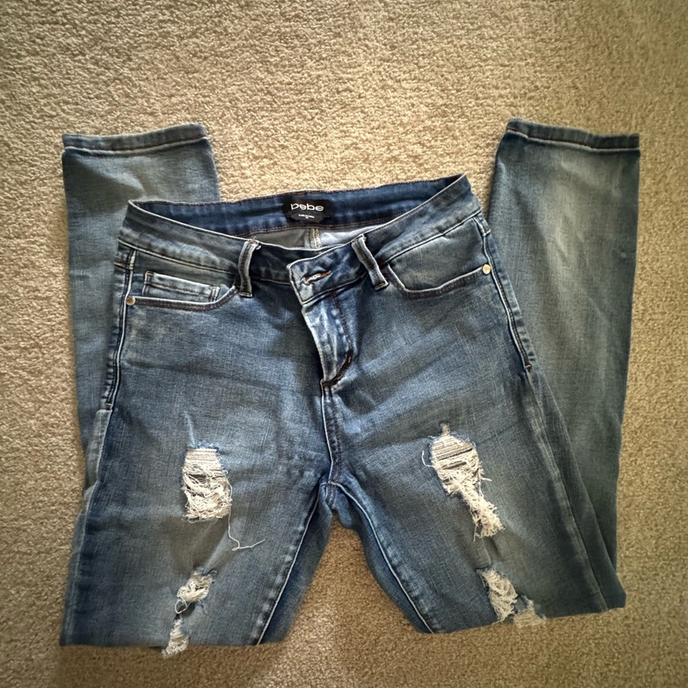 Bebe Classic Blue Denim Jeans